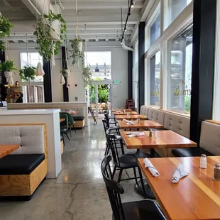 Inside seating