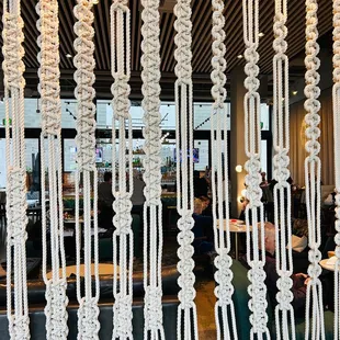 Love the macrame room divider