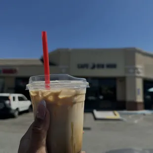 Brown Sugar Latte with Oat Milk