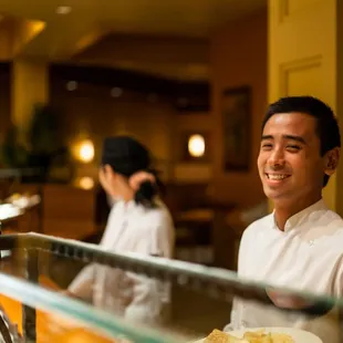 sushi and sashimi, interior