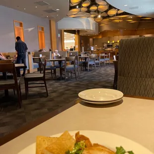 a plate of food on a table