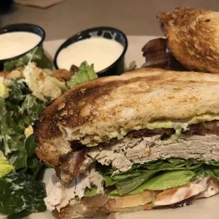 Turkey avocado sandwich was so good!