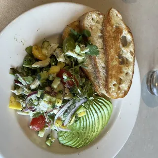 Crab, Mango and Avocado Salad
