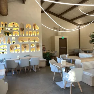 Upstairs area