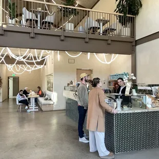 Spacing in this cafe is spread out but still manages to feel intimate