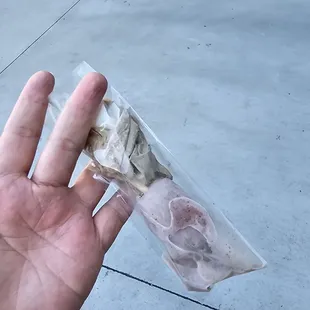 The end product of my red bean bar