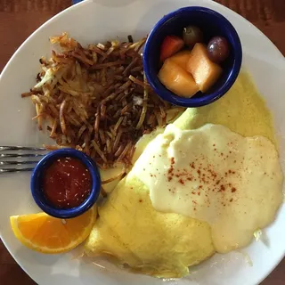 Maine Lobster and Asparagus Omelet Brunch