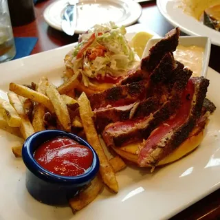 Blackened Ahi Tuna Sandwich