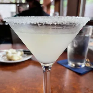Is this how a martini should look in the glass? Kinda low.