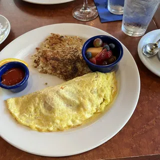 Maine Lobster and Asparagus Omelet Brunch