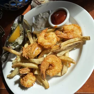 Fried Shrimp Blue Plate Lunch