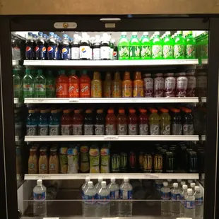 Grab n go bottled drinks