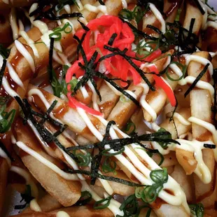 Today's special, Okonomiyaki fries!
