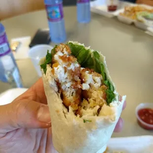 Crispy Chicken Wrap