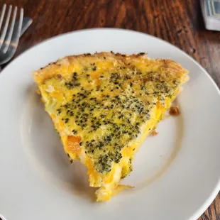 Broccoli quiche