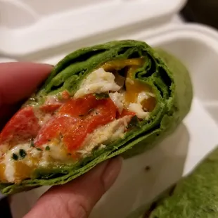 Lake Meadows Roasted Chicken Wrap...so good!