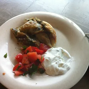 Spinach wrap from heaven