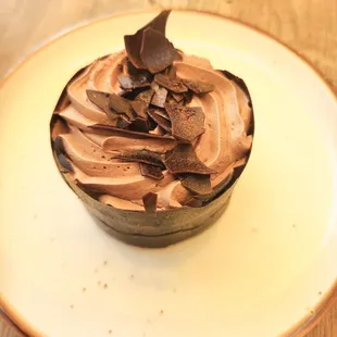 Chocolate mousse cup
