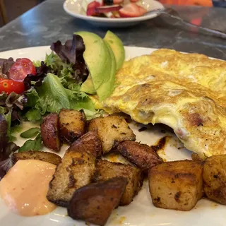 Keto Omelet Plate