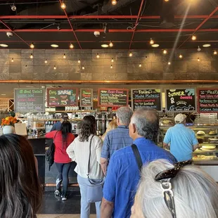 Inside - order at the counter