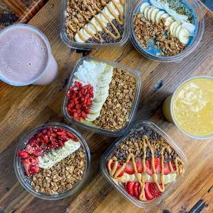 Cafe Botanica Acai Smoothie Bowls