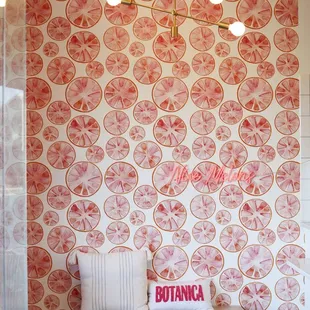 Cafe Botanica selfie wall 10319 Pacific Street, omaha juice bar, coffee, lattes, tea, smoothies, acai bowls