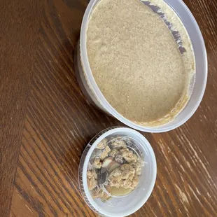 Peanut butter chocolate chia mousse