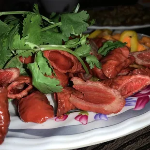 Crispy fried intestines gotta be one of my favs here