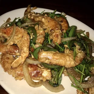 Salt and pepper shrimp