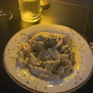 Chicken Mushroom Fettuccine