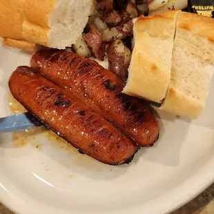 a plate of food on a table
