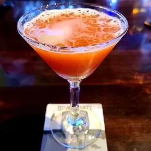 Redheaded Martini was my favorite drink this night.