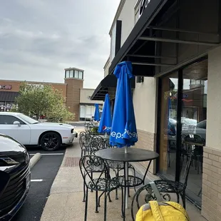 outdoor seating