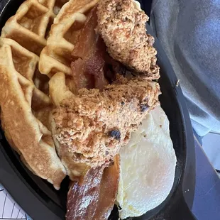 Chicken waffle