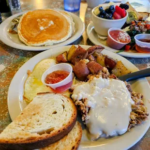 Back home from Alaska breakfast.