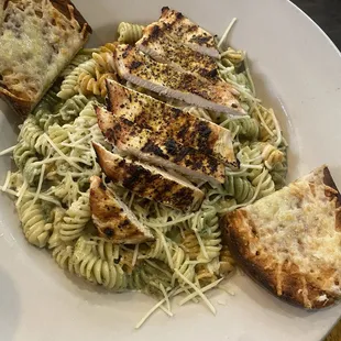 Lemon pepper chicken pasta