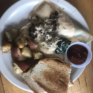 Chicken Crepes