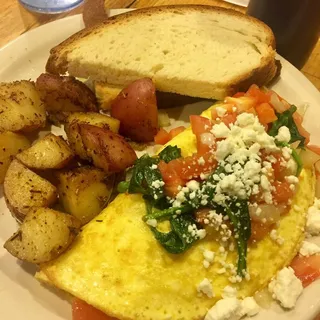 Spinach Omelette