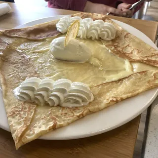 F. Lemon crepe