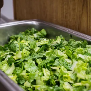 Only freshest ingredients  - our lettuce no sauce no hiding anything.