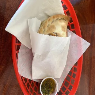 Mushroom Empanada