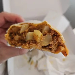 Chorizo with potatoes
