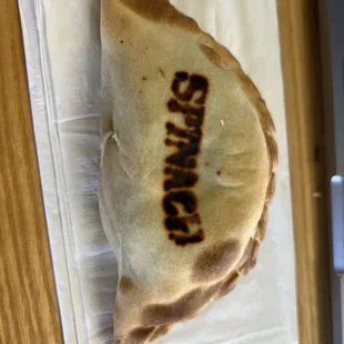 Spinach Feta Empanada