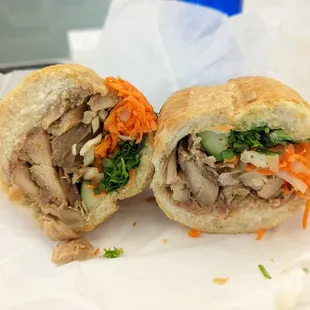 Five Spice Chicken Banh Mi