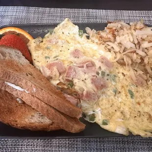 Western style omelette