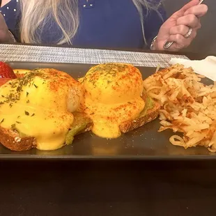 California egg Benedict