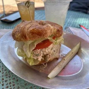 Chicken salad sandwhich