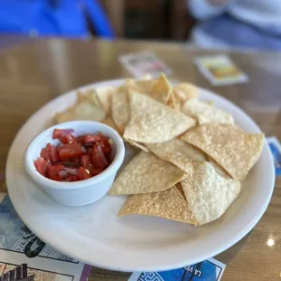 Chips and Salsa was super fresh and flavorful!