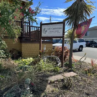 Exterior - it's the house on the corner .