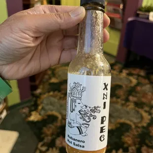 Habanero hot sauce - yum